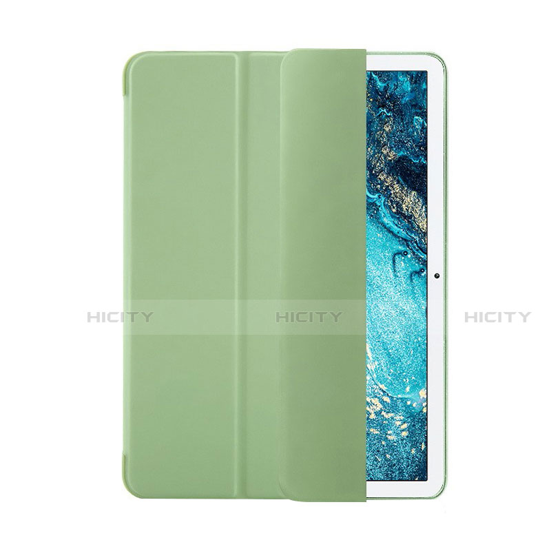 Custodia Portafoglio In Pelle Cover con Supporto L09 per Huawei MediaPad M6 10.8 Verde