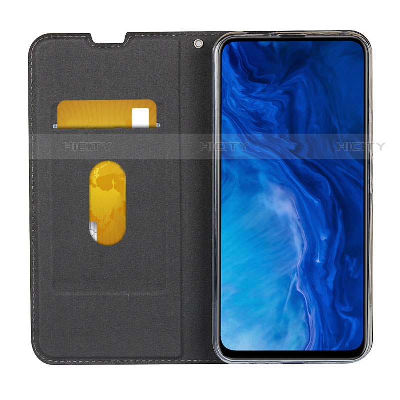 Custodia Portafoglio In Pelle Cover con Supporto L09 per Huawei P Smart Pro (2019)
