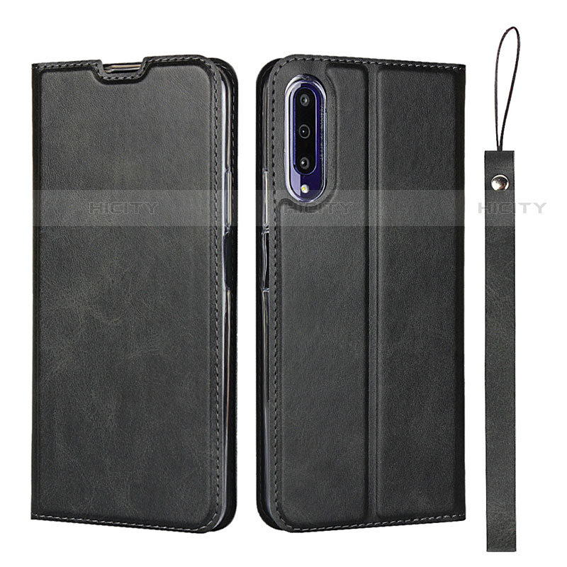 Custodia Portafoglio In Pelle Cover con Supporto L09 per Huawei P Smart Pro (2019) Nero