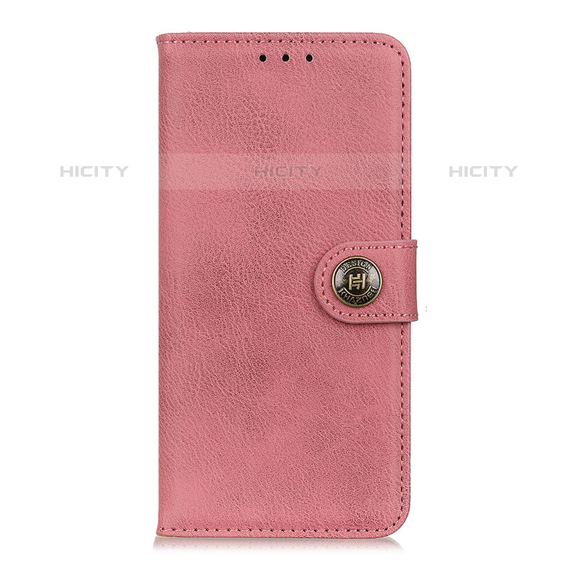 Custodia Portafoglio In Pelle Cover con Supporto L09 per Oppo A11s Rosa