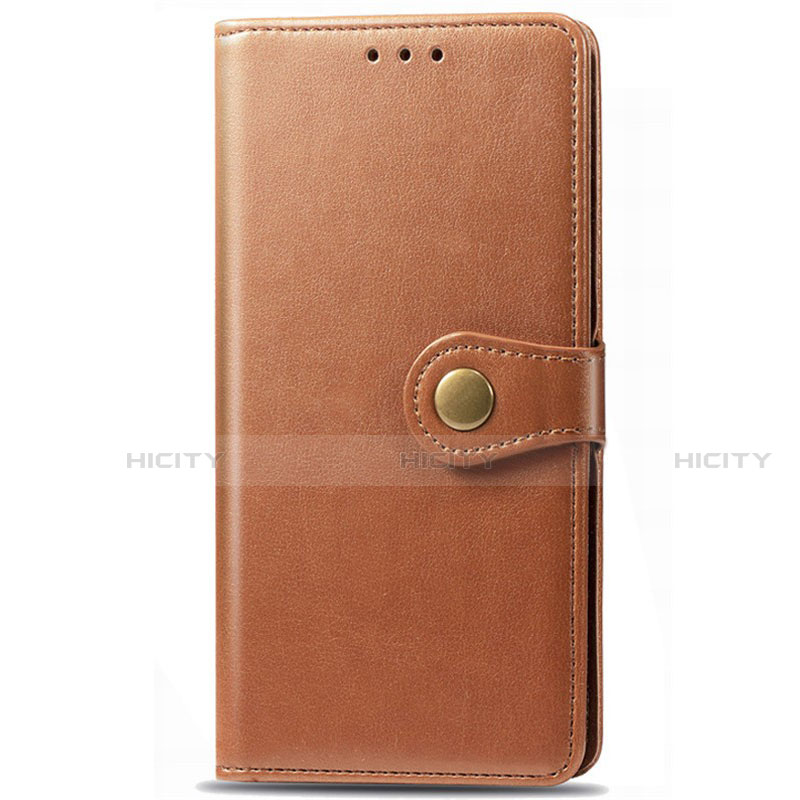 Custodia Portafoglio In Pelle Cover con Supporto L09 per Samsung Galaxy M31 Prime Edition Arancione