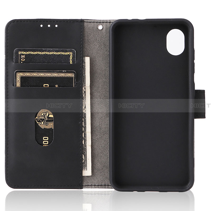 Custodia Portafoglio In Pelle Cover con Supporto L09Z per Samsung Galaxy A22 5G SC-56B