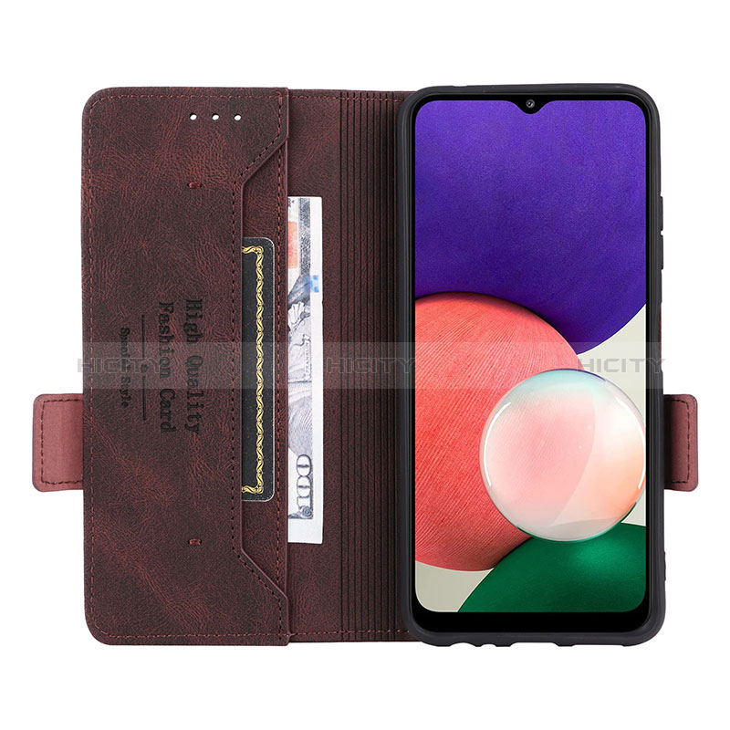 Custodia Portafoglio In Pelle Cover con Supporto L09Z per Samsung Galaxy A22s 5G