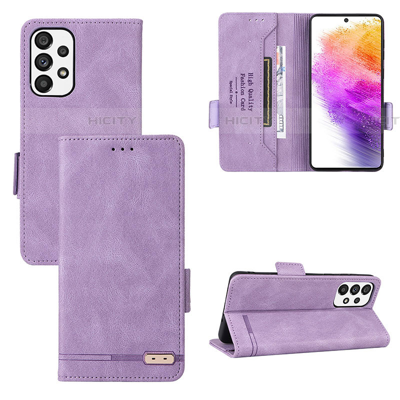 Custodia Portafoglio In Pelle Cover con Supporto L09Z per Samsung Galaxy A73 5G