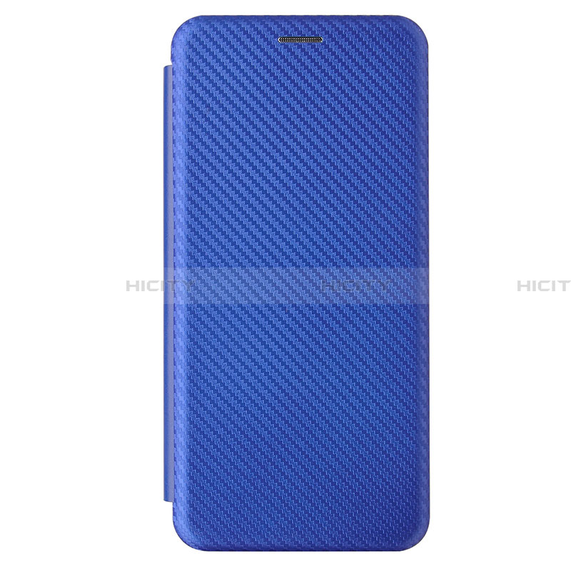 Custodia Portafoglio In Pelle Cover con Supporto L09Z per Samsung Galaxy F02S SM-E025F Blu