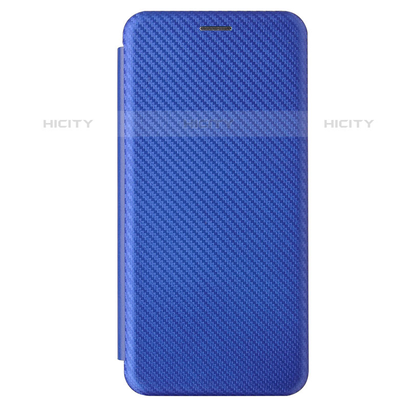 Custodia Portafoglio In Pelle Cover con Supporto L09Z per Samsung Galaxy M02s Blu