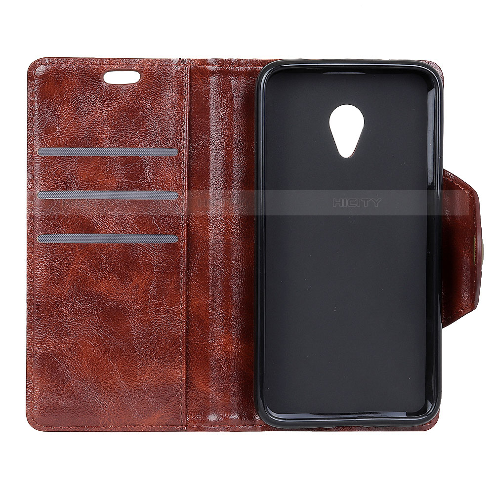 Custodia Portafoglio In Pelle Cover con Supporto L10 per Alcatel 1X (2019)