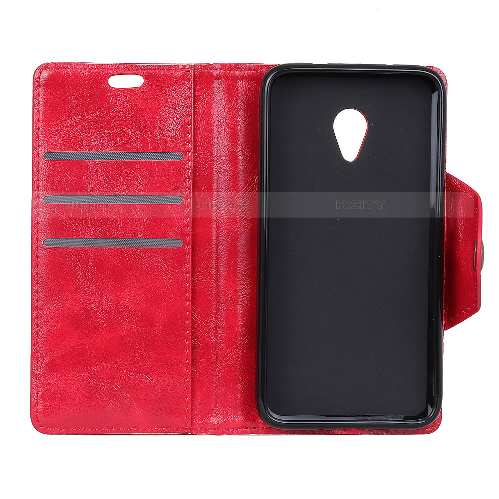 Custodia Portafoglio In Pelle Cover con Supporto L10 per Alcatel 1X (2019)