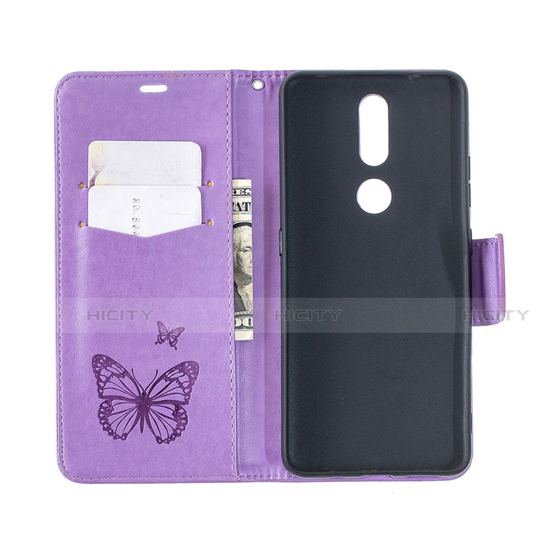 Custodia Portafoglio In Pelle Cover con Supporto L10 per Nokia 2.4