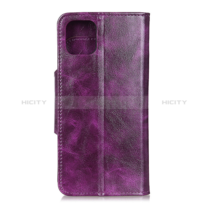 Custodia Portafoglio In Pelle Cover con Supporto L10 per Samsung Galaxy A71 4G A715 Viola