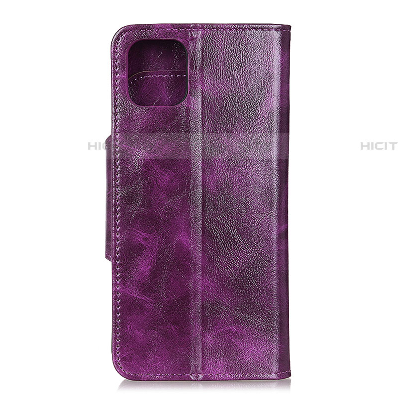 Custodia Portafoglio In Pelle Cover con Supporto L10 per Samsung Galaxy A71 5G Viola