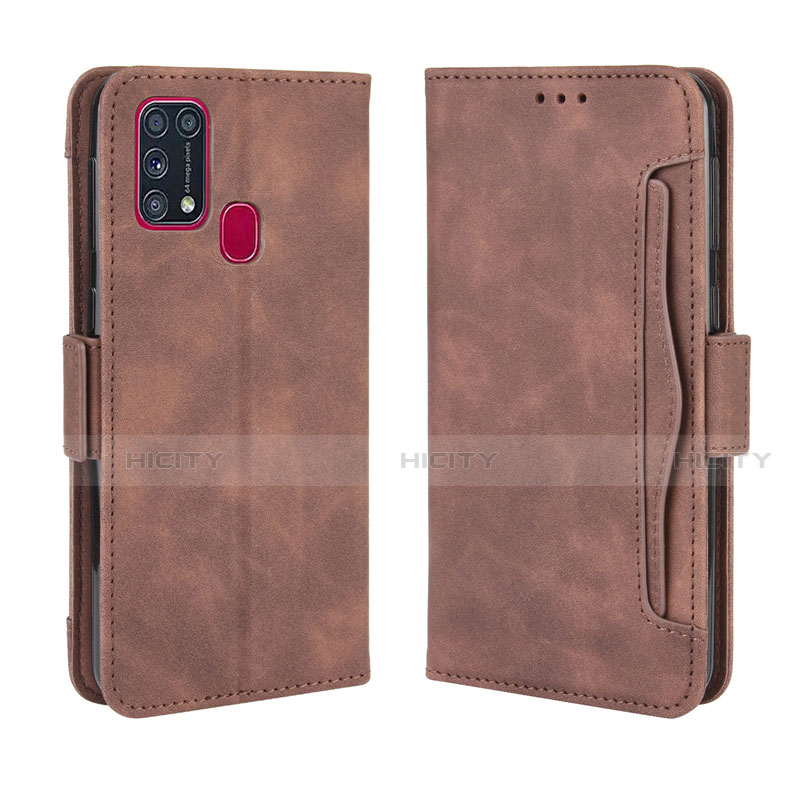 Custodia Portafoglio In Pelle Cover con Supporto L10 per Samsung Galaxy M31