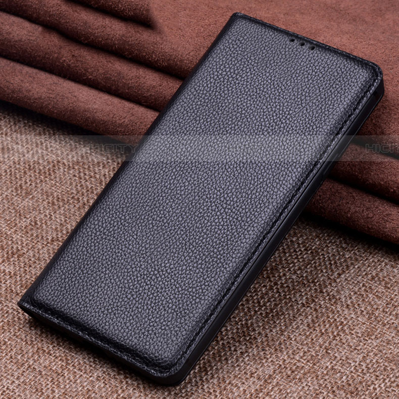 Custodia Portafoglio In Pelle Cover con Supporto L10 per Xiaomi Mi 10 Nero