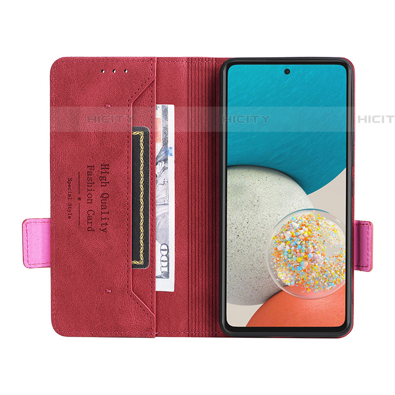 Custodia Portafoglio In Pelle Cover con Supporto L10Z per Samsung Galaxy A53 5G