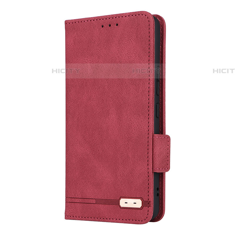 Custodia Portafoglio In Pelle Cover con Supporto L10Z per Samsung Galaxy A53 5G Rosso