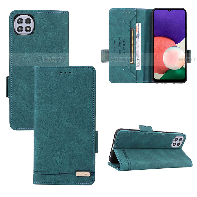 Custodia Portafoglio In Pelle Cover con Supporto L10Z per Samsung Galaxy F42 5G