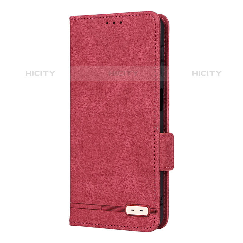 Custodia Portafoglio In Pelle Cover con Supporto L10Z per Samsung Galaxy M32 5G Rosso