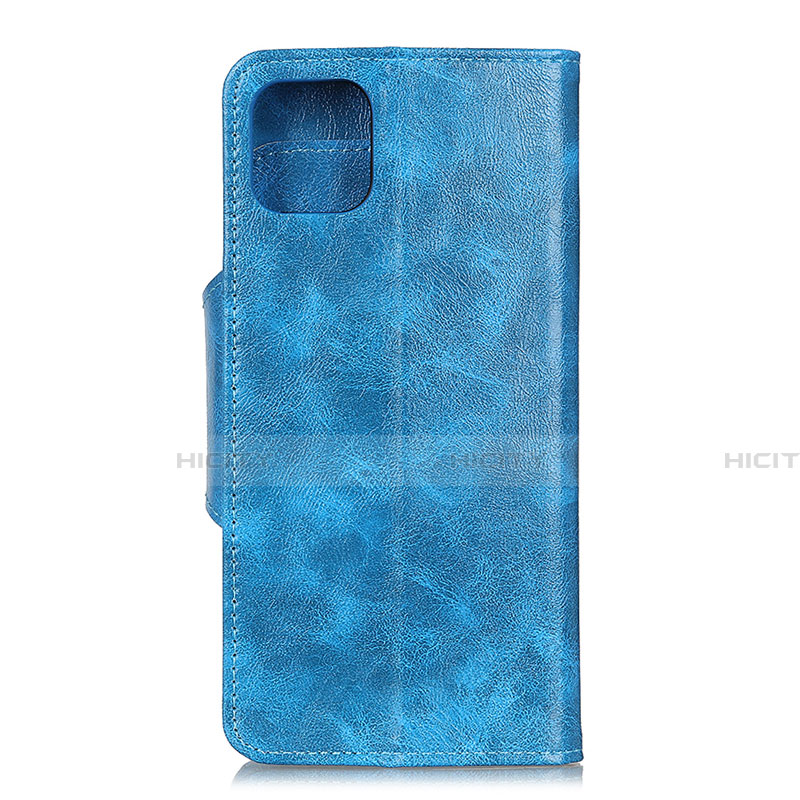 Custodia Portafoglio In Pelle Cover con Supporto L11 per Huawei Honor 30S Cielo Blu