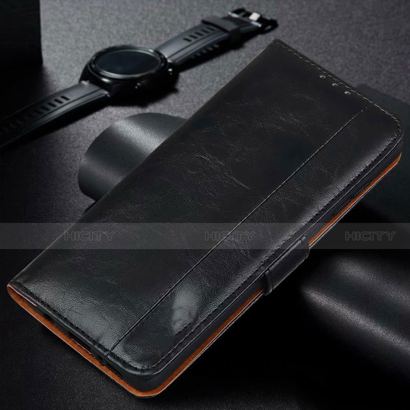 Custodia Portafoglio In Pelle Cover con Supporto L11 per Huawei Honor 9C Nero