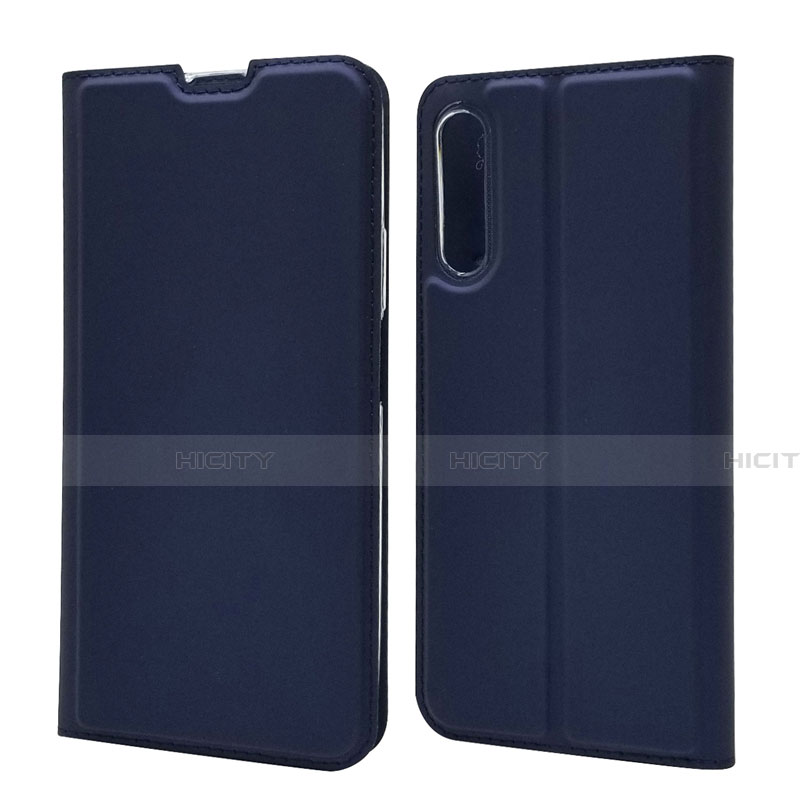 Custodia Portafoglio In Pelle Cover con Supporto L11 per Huawei Honor 9X Pro Blu