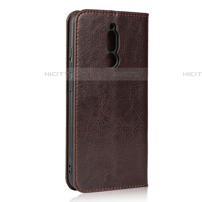 Custodia Portafoglio In Pelle Cover con Supporto L11 per Xiaomi Redmi 8 Marrone