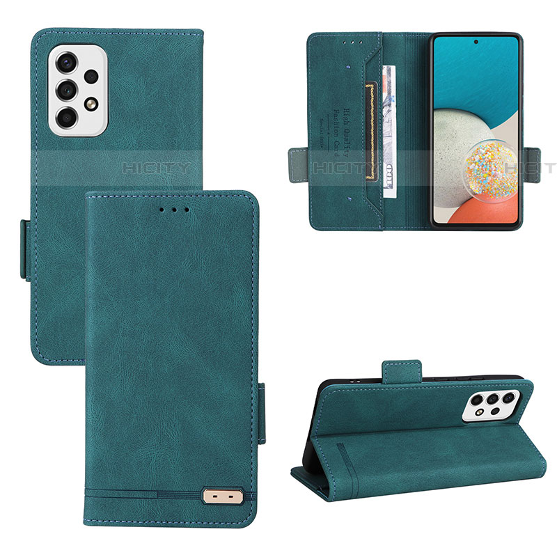 Custodia Portafoglio In Pelle Cover con Supporto L11Z per Samsung Galaxy A53 5G