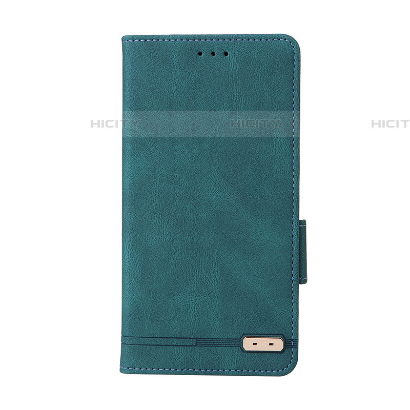 Custodia Portafoglio In Pelle Cover con Supporto L11Z per Samsung Galaxy F42 5G Verde