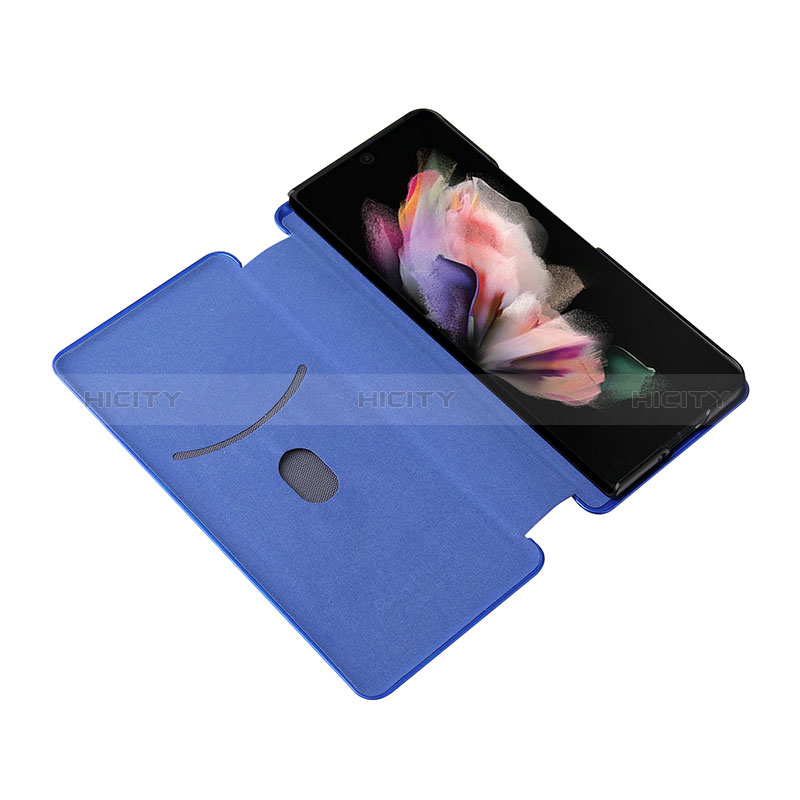 Custodia Portafoglio In Pelle Cover con Supporto L11Z per Samsung Galaxy Z Fold3 5G