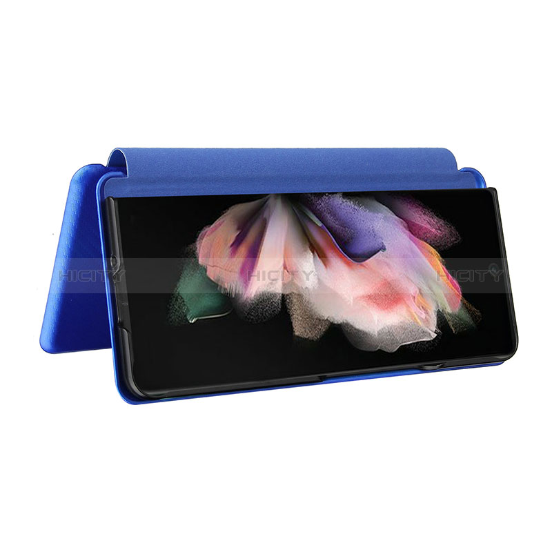 Custodia Portafoglio In Pelle Cover con Supporto L11Z per Samsung Galaxy Z Fold3 5G