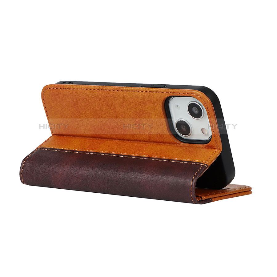 Custodia Portafoglio In Pelle Cover con Supporto L12 per Apple iPhone 13