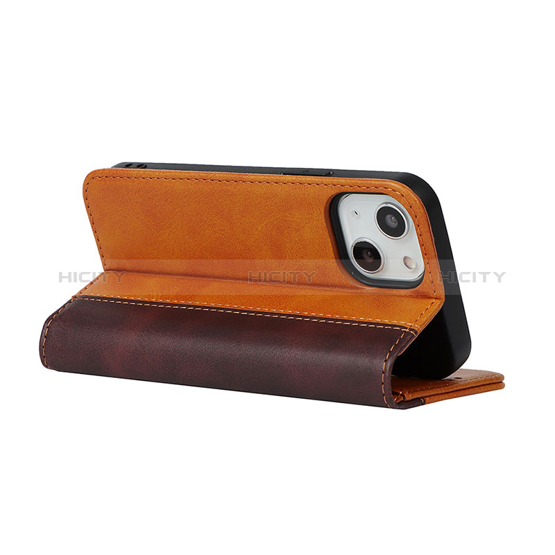 Custodia Portafoglio In Pelle Cover con Supporto L12 per Apple iPhone 15