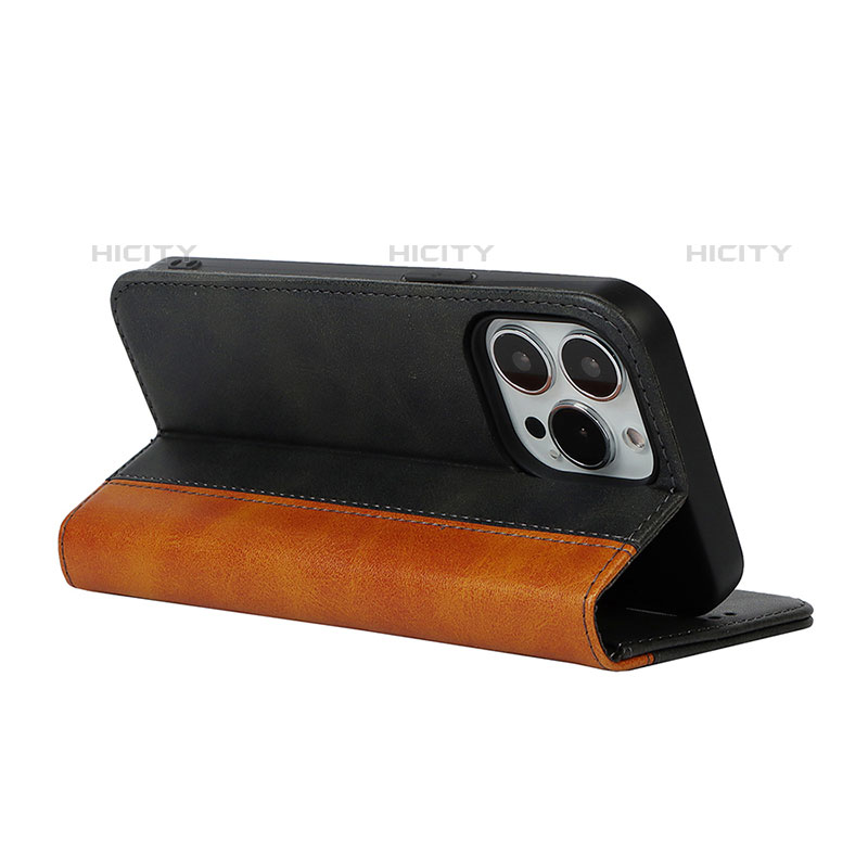 Custodia Portafoglio In Pelle Cover con Supporto L12 per Apple iPhone 15 Pro