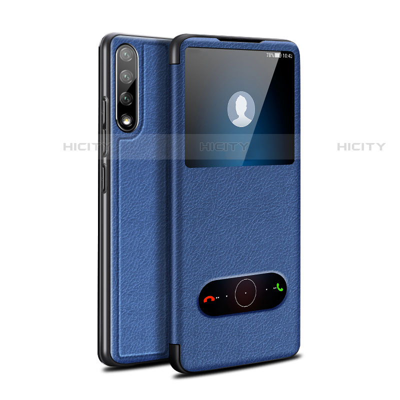 Custodia Portafoglio In Pelle Cover con Supporto L12 per Huawei P smart S