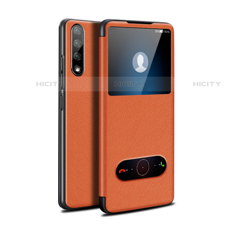 Custodia Portafoglio In Pelle Cover con Supporto L12 per Huawei P smart S