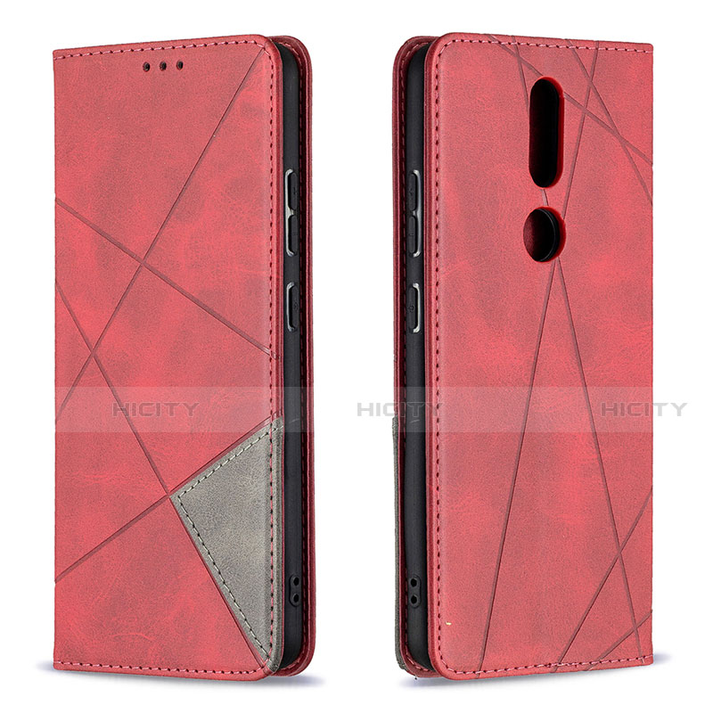 Custodia Portafoglio In Pelle Cover con Supporto L12 per Nokia 2.4