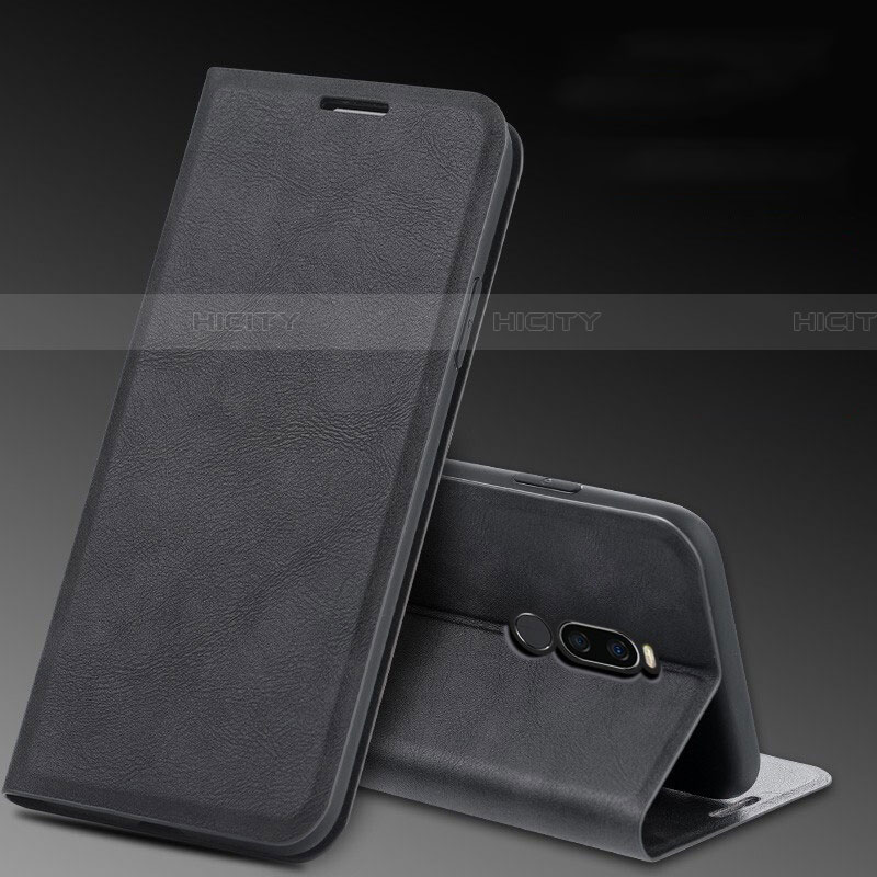 Custodia Portafoglio In Pelle Cover con Supporto L12 per Xiaomi Redmi 8 Nero