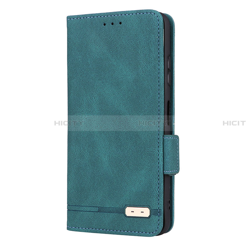 Custodia Portafoglio In Pelle Cover con Supporto L12Z per Samsung Galaxy A22 5G Verde