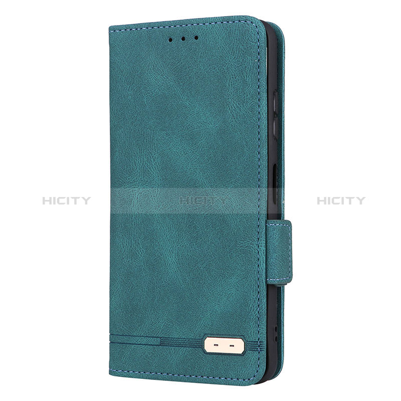 Custodia Portafoglio In Pelle Cover con Supporto L12Z per Samsung Galaxy A22s 5G Verde