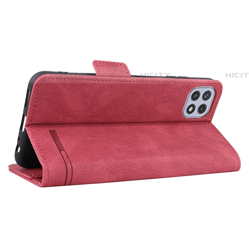 Custodia Portafoglio In Pelle Cover con Supporto L12Z per Samsung Galaxy F42 5G