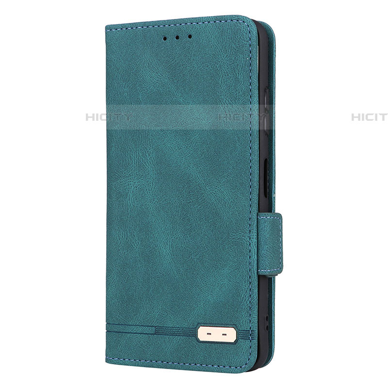 Custodia Portafoglio In Pelle Cover con Supporto L12Z per Samsung Galaxy F42 5G Verde