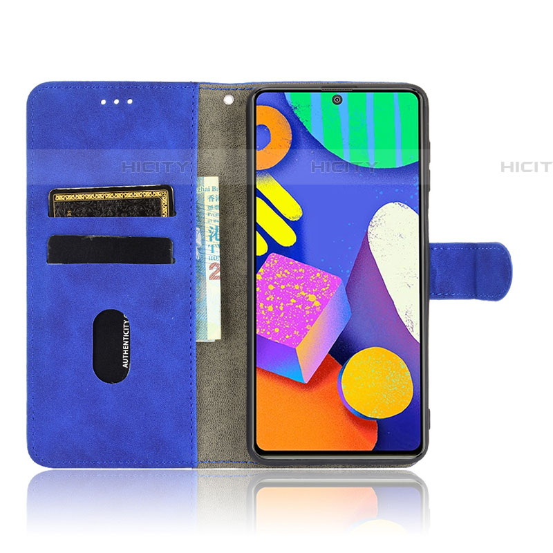 Custodia Portafoglio In Pelle Cover con Supporto L12Z per Samsung Galaxy F62 5G