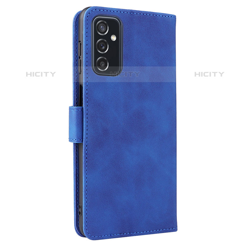 Custodia Portafoglio In Pelle Cover con Supporto L12Z per Samsung Galaxy M52 5G Blu
