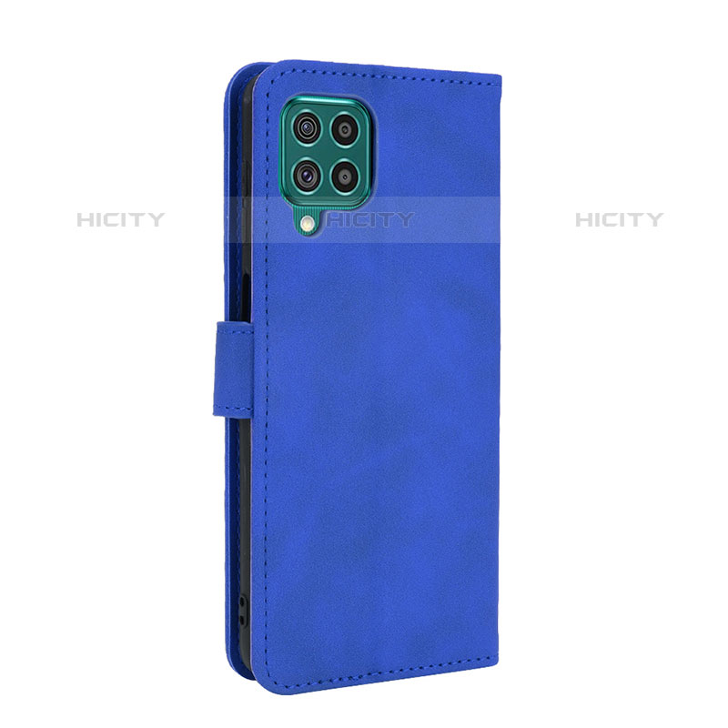 Custodia Portafoglio In Pelle Cover con Supporto L12Z per Samsung Galaxy M62 4G Blu