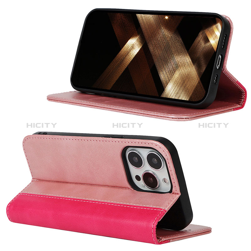 Custodia Portafoglio In Pelle Cover con Supporto L13 per Apple iPhone 14 Pro Max