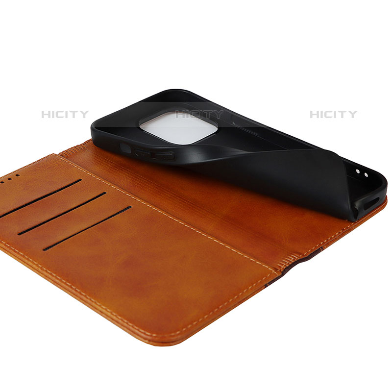 Custodia Portafoglio In Pelle Cover con Supporto L13 per Apple iPhone 15 Pro