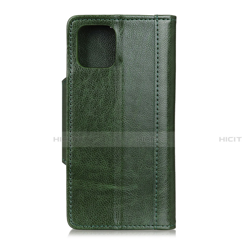 Custodia Portafoglio In Pelle Cover con Supporto L14 per Huawei Honor 30S Verde