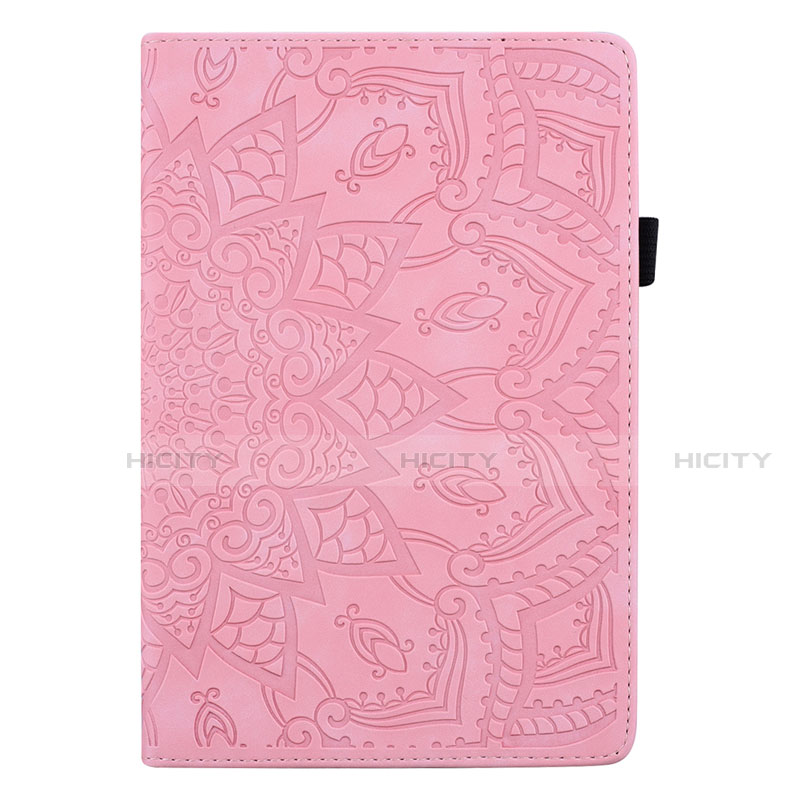 Custodia Portafoglio In Pelle Cover con Supporto L14 per Huawei MediaPad M6 10.8 Rosa