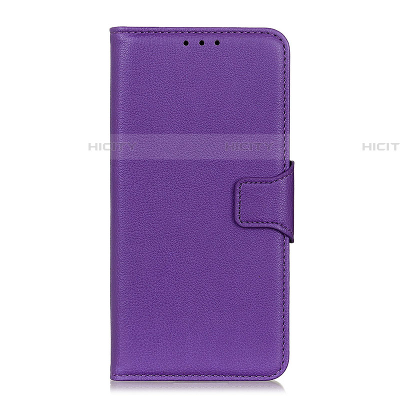 Custodia Portafoglio In Pelle Cover con Supporto L14 per Huawei P40 Lite Viola