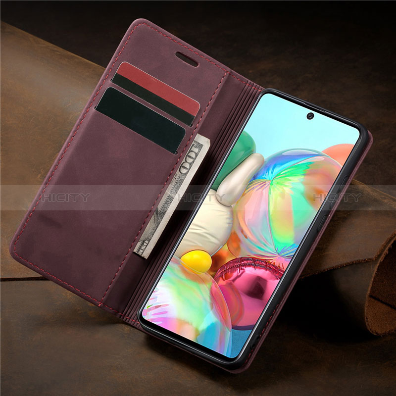 Custodia Portafoglio In Pelle Cover con Supporto L15 per Samsung Galaxy A71 4G A715