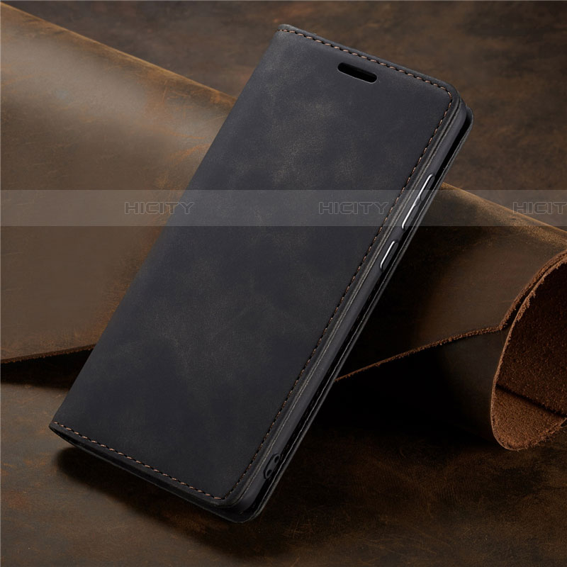 Custodia Portafoglio In Pelle Cover con Supporto L15 per Samsung Galaxy A71 5G Nero